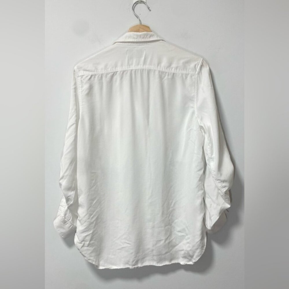 Aritzia White Button-Up Utility Shirt - Picture 3 of 8